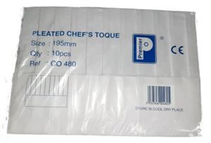 5010051N pleated Chef Toque